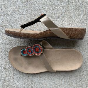 Beaded Italian Made Sandals